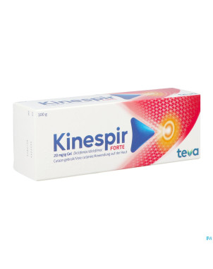 Kinespir forte 20mg/g gel 100g