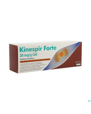 Kinespir forte 20mg/g gel 100g