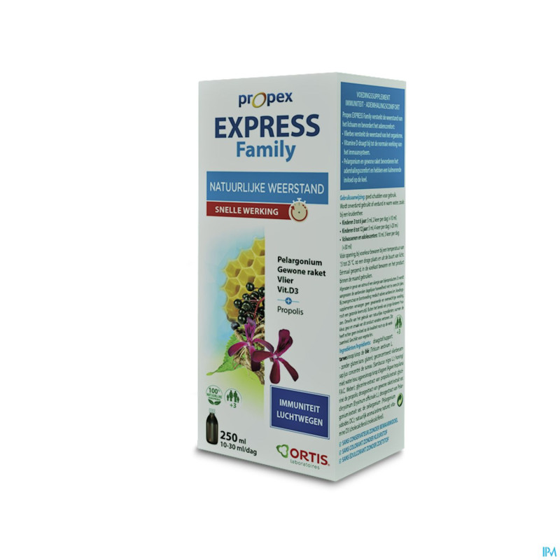 Ortis propex express family sirop    250ml