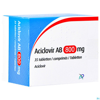 Aciclovir ab 800mg comp  35
