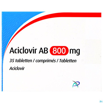 Aciclovir ab 800mg comp  35