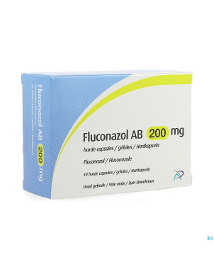 Fluconazol ab 200mg caps dur  30