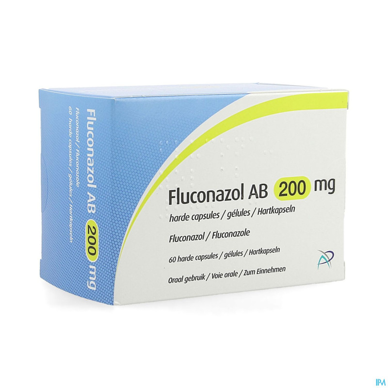 Fluconazol ab 200mg caps dur  60
