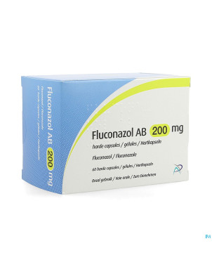 Fluconazol ab 200mg caps dur  60