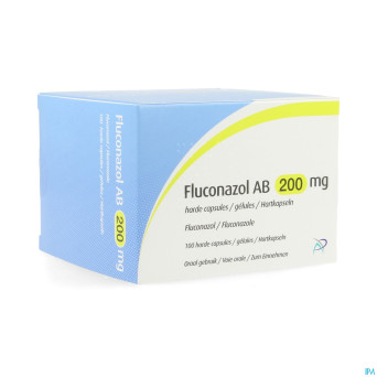 Fluconazol ab 200mg caps dur 100