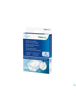 Careway pansements wtp steriles 5cmx7,5cm    5