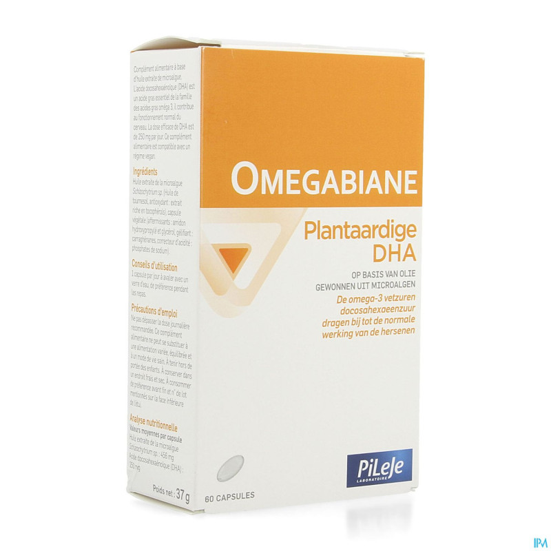 Omegabiane dha vegetal    caps  60