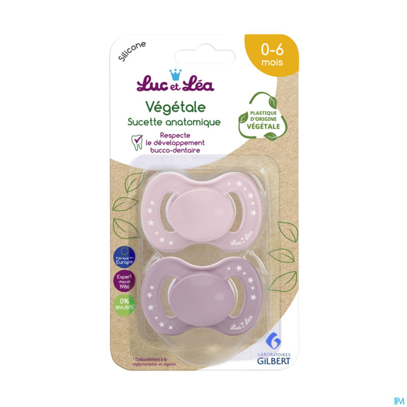 Luc&lea sucette ana 0-6m pe bio fille 2