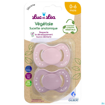 Luc&lea sucette ana 0-6m pe bio fille 2
