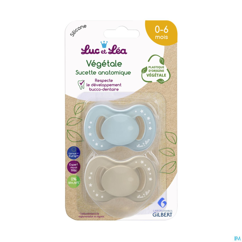 Luc&lea sucette ana 0-6m pe bio mix 2