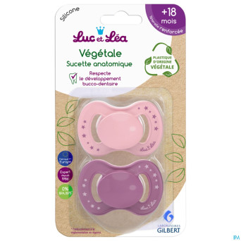 Luc&lea sucette ana 18m+ pe bio fille 2
