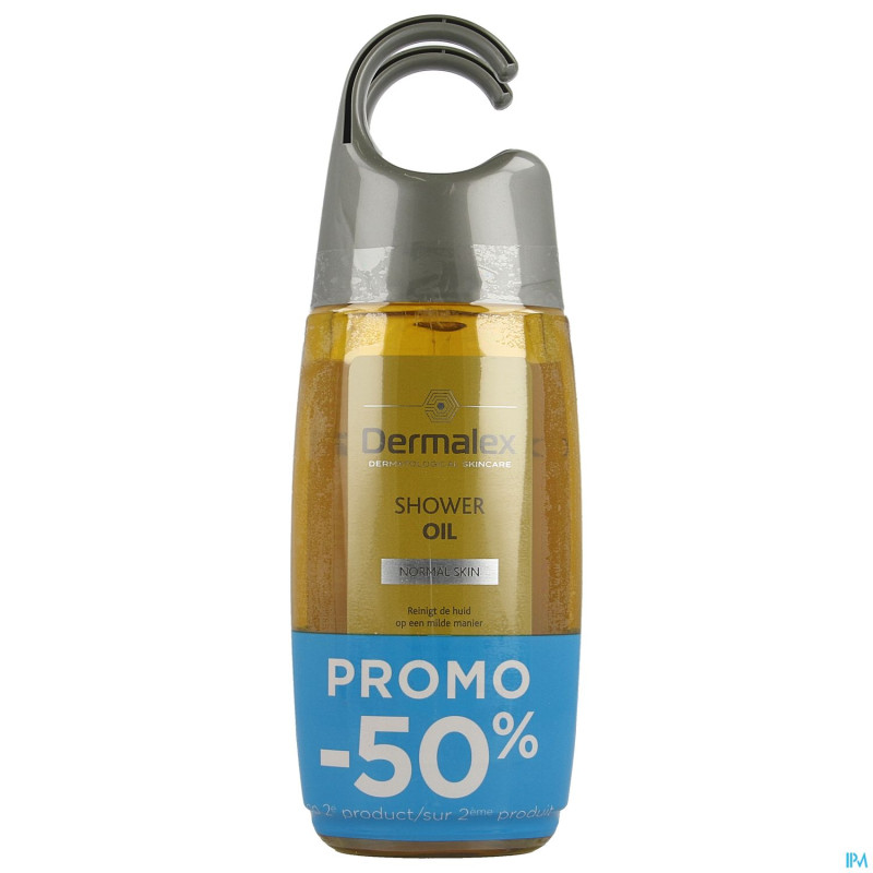 Dermalex shower oil 250ml 2ieme -50%