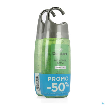 Dermalex shower gel detox  250ml 2ieme -50%