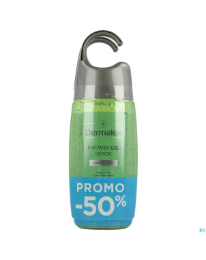 Dermalex shower gel detox  250ml 2ieme -50%