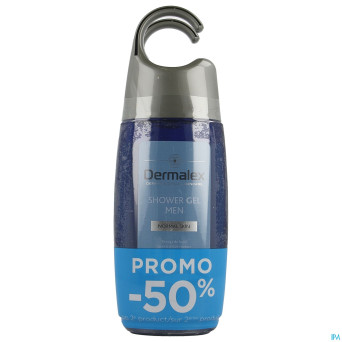 Dermalex shower gel men 250ml 2ieme -50%