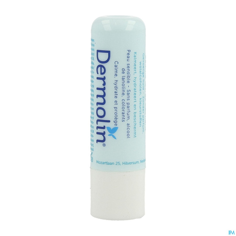 Dermolin baume levres calmant stick 4,8g