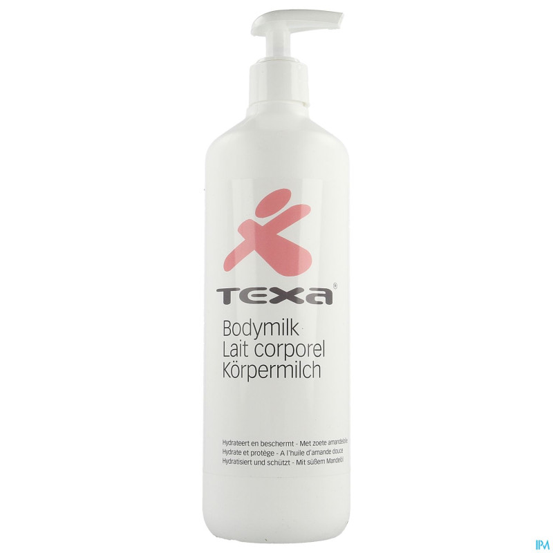 Texa lait corporel pompe doseur    500ml
