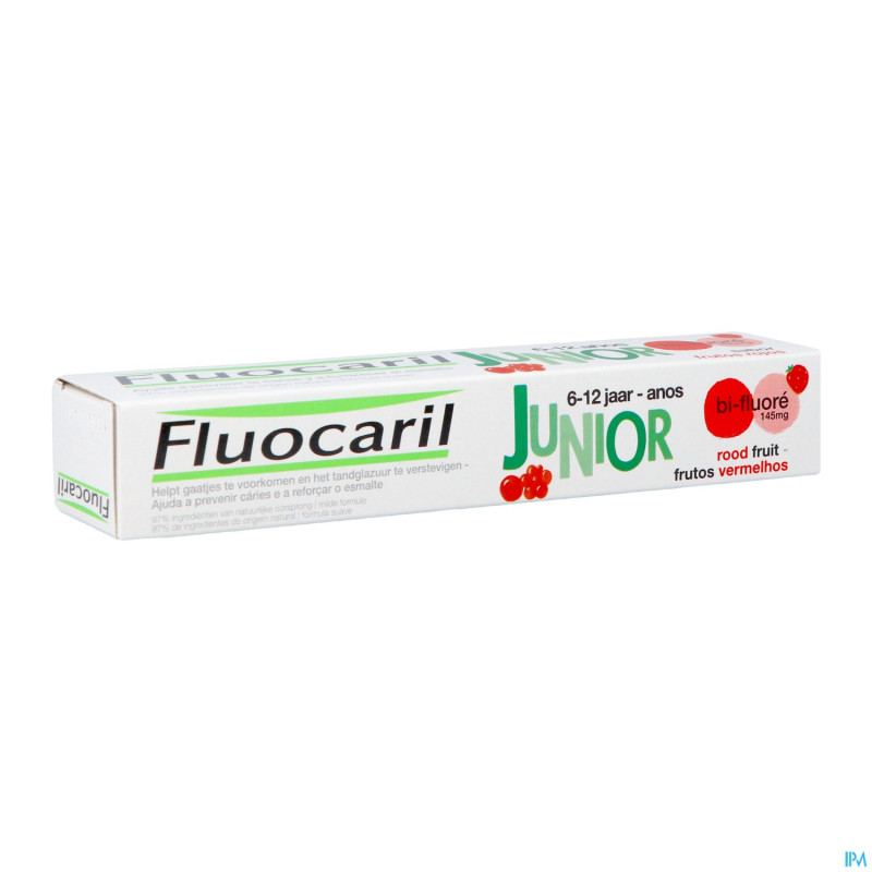 Fluocaril dentifrice fruits rouges 75ml nf