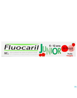 Fluocaril dentifrice fruits rouges 75ml nf