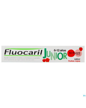 Fluocaril dentifrice fruits rouges 75ml nf