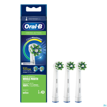 Oral-b refill eb50-3 crossaction 3