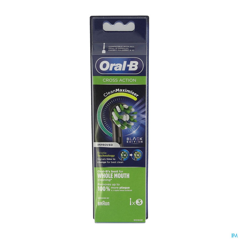 Oral-b refill eb50-3 crossaction black 3