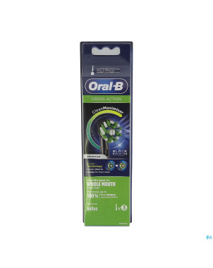 Oral-b refill eb50-3 crossaction black 3