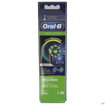 Oral-b refill eb50-3 crossaction black 3