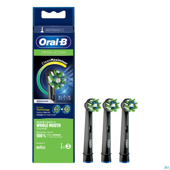 Oral-b refill eb50-3 crossaction black 3
