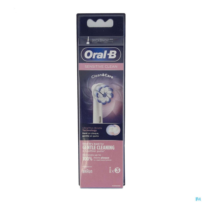 Oral-b refill eb60-3 sensitive clean 3