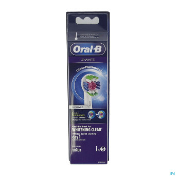 Oral-b refill eb18-3 3d white 3
