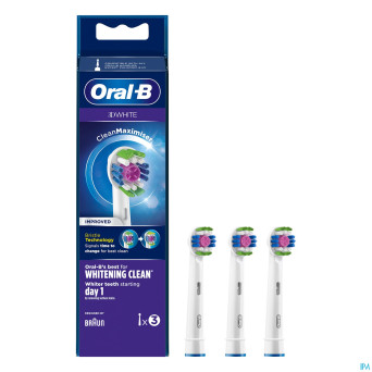Oral-b refill eb18-3 3d white 3