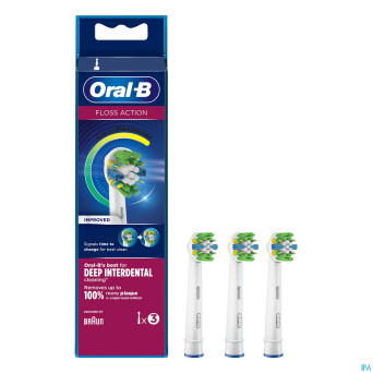 Oral-b refill eb25-3 flossaction 3