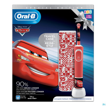 Oral-b d100 cars + travelcase gratuit