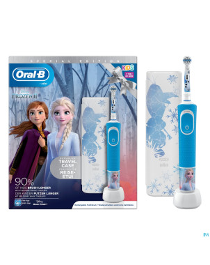 Oral-b d100 frozen 2 + travelcase gratuit
