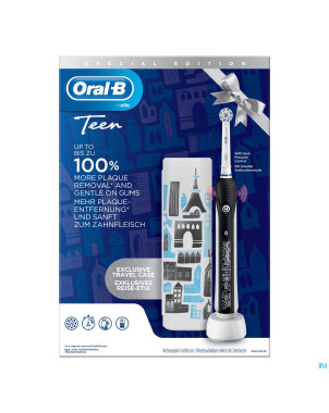 Oral-b d601 teens black + travelcase gratuit