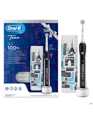 Oral-b d601 teens black + travelcase gratuit