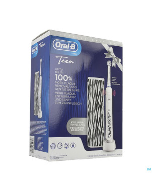Oral-b d601 teens white + travelcase gratuit