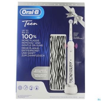 Oral-b d601 teens white + travelcase gratuit