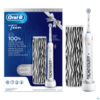 Oral-b d601 teens white + travelcase gratuit