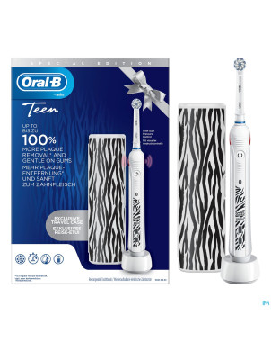 Oral-b d601 teens white + travelcase gratuit