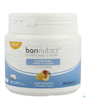 Barinutrics citrate calc.peche-mang.comp macher 90