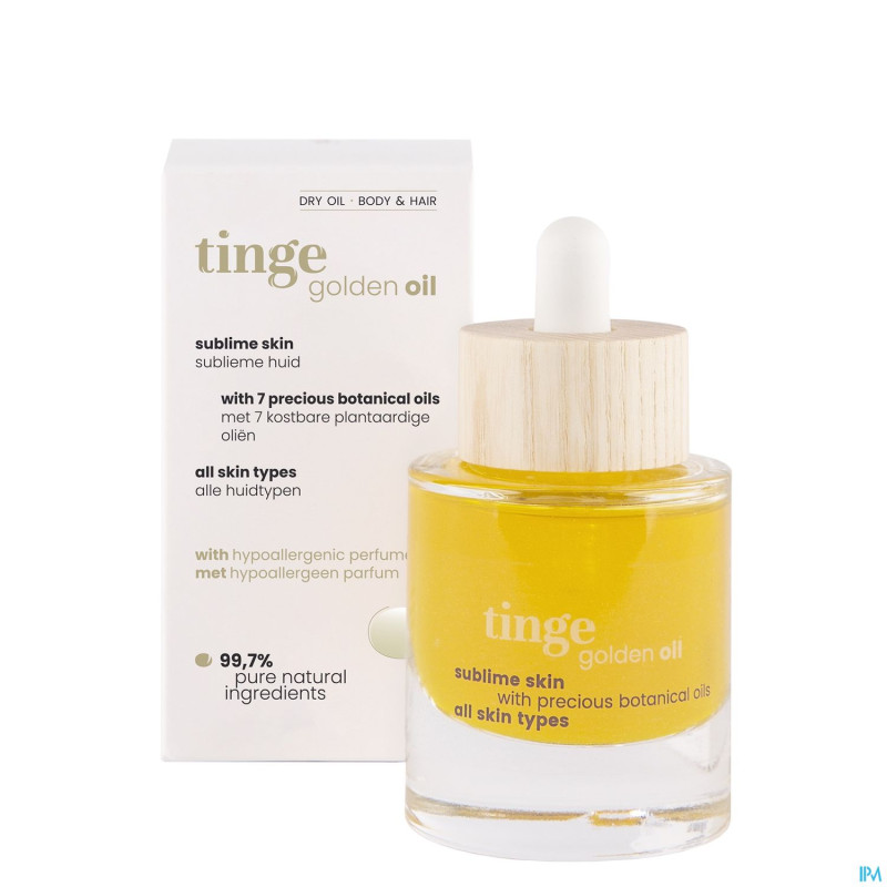 Tinge huile corps golden    30ml