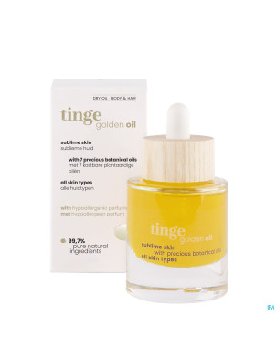 Tinge huile corps golden    30ml