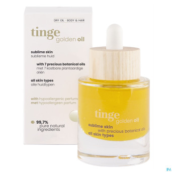 Tinge huile corps golden    30ml