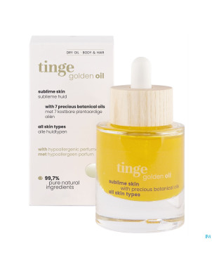 Tinge huile corps golden    30ml