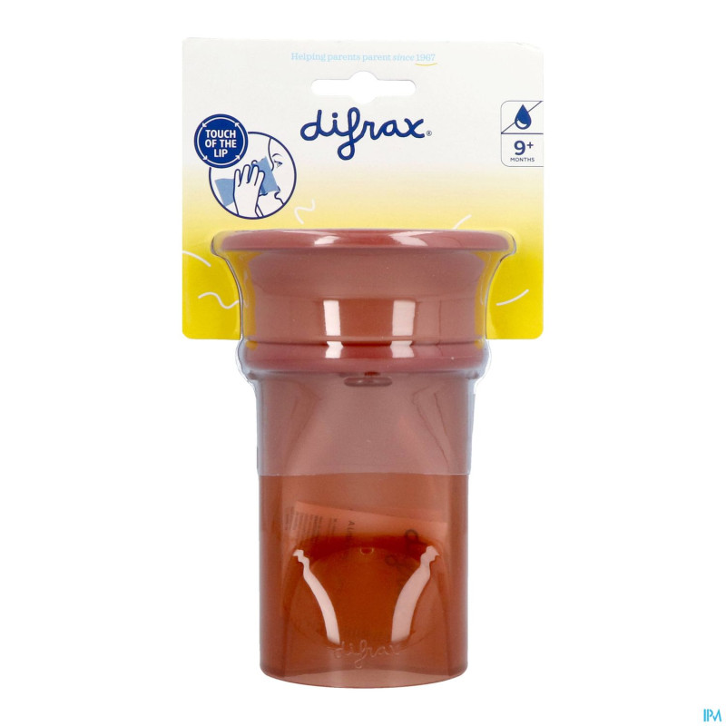 Difrax gobelet 360 degres a/fuites    250ml