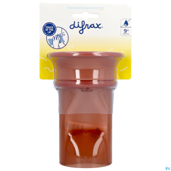 Difrax gobelet 360 degres a/fuites    250ml
