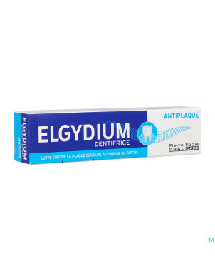 Elgydium dentifrice a/plaque    tube 75ml