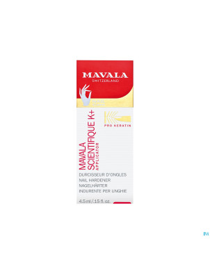 Mavala ongles scientifique k+ applic. durc.  4,5ml